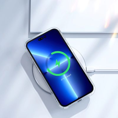 8. Joyroom 14D Case etui do iPhone 14 Plus wytrzymały pokrowiec obudowa przezroczysty (JR-14D3)