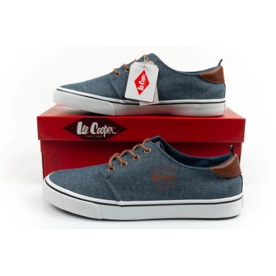 10. Lee Cooper buty sportowe męskie trampki modne jeansowe wygodne