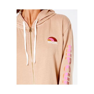 9. Bluza RIP CURL Wave Shapers Zip Through - beżowy