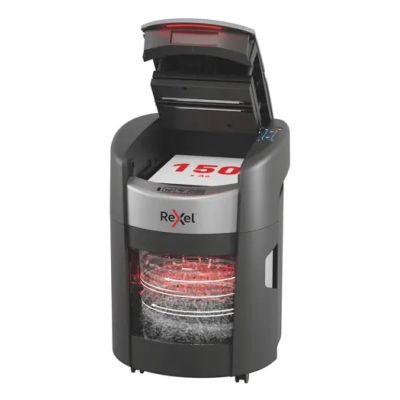 Niszczarka Rexel ShredMax AutoFeed+ 150M, P5, 150 kartek, 15 l kosz