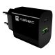 12. NATEC ŁADOWARKA SIECIOWA RIBERA 1X USB-A + 1X USB-