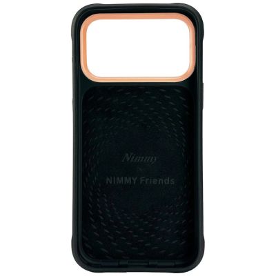 4. Etui Nimmy Cool&Cute 2.0 Gorilla na iPhone 17 Pro - czarne