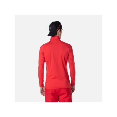 4. Koszulka Rossignol Classique 1/2 Zip czerwony