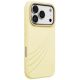 Etui UNIQ Coehl Serina Magnetic Charging na iPhone 18 Pro / 17 Pro - żółte