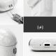3. Etui Ringke Air na AirPods Pro 3 - przezroczysto-brokatowe