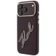 2. Etui Karl Lagerfeld Smooth Big Resin Signature Logo na iPhone 18 Pro Max / 17 Pro Max - burgundowe