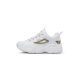 5. Fila Skye ZP buty sportowe damskie sneakersy modne białe ze złotym