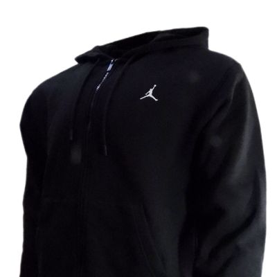 3. Bluza z kapturem Air Jordan Brooklyn Fleece Jumpman Czarna - FV7289-010
