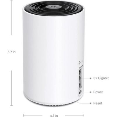 4. System mesh TP-LINK Deco XE75 AXE5400 (3-pack)