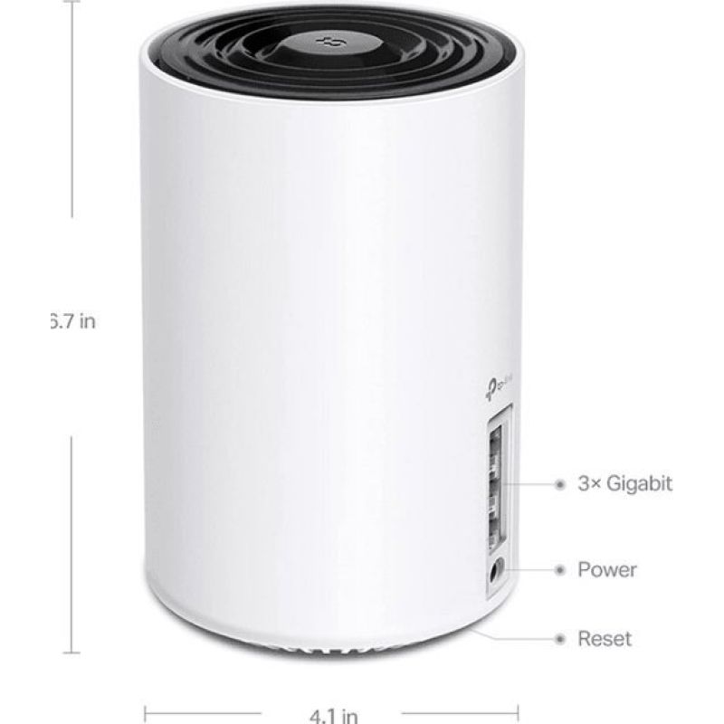 4. System mesh TP-LINK Deco XE75 AXE5400 (3-pack)