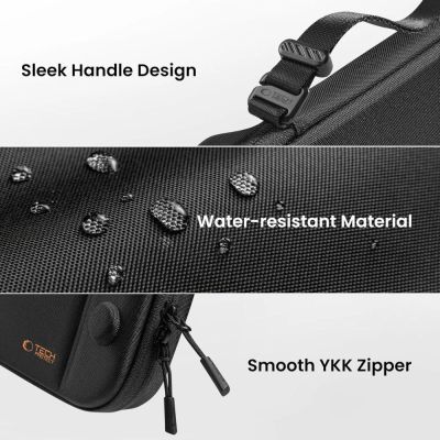 8. Etui Tech-Protect Slim Pouch na Nintendo Switch 2 - czarne