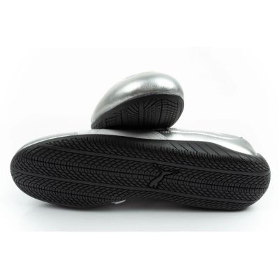 9. Puma buty damskie sportowe Speedcat Ballet srebrne balerinki modne