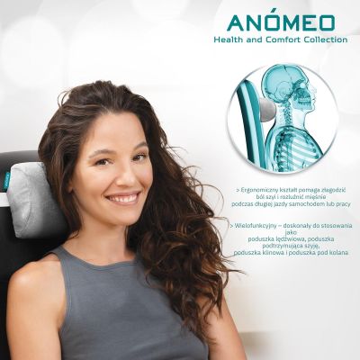 3. PODUSZKA POD GŁOWĘ PÓŁWAŁEK MAŁY ANOMEO