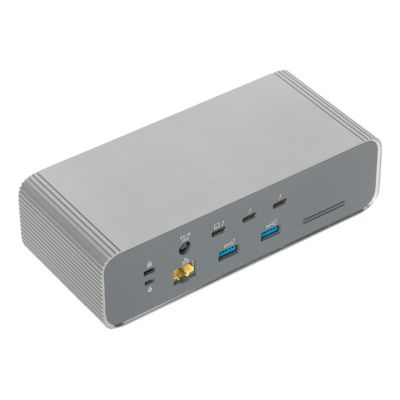 14. Targus DOCK230EUZ stacja dokująca Przewodowa Thunderbolt 5 Srebrny