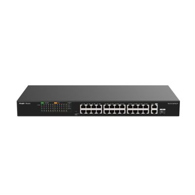 4. Switch PoE RG-ES126FGS-P 24-portowy Reyee
