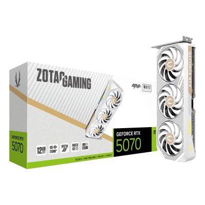 8. Karta graficzna ZOTAC GAMING GeForce RTX 5070 12GB AMP White