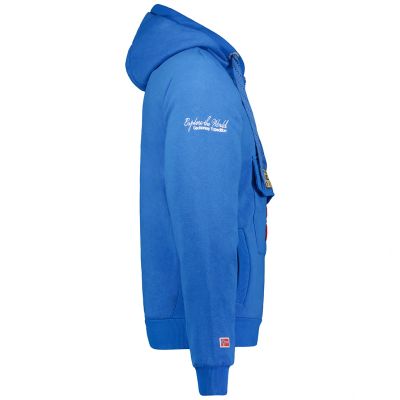 3. Bluza Geographical Norway Gymclass EO DB 100 M WU6582H/GNO-Royal Blue