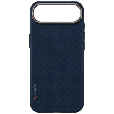 5. Etui UNIQ Keva EDGE Magclick Charging na iPhone Air - niebieskie