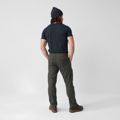 2. Spodnie outdoorowe męskie Fjällräven Karl Pro Trousers M Dark Grey trekkingowe szare (F82511-030)