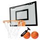 VIRTUFIT TABLICA DO KOSZYKÓWKI PRO MINI Z 2 PIŁKAMI I POMPKĄ - CZARNA