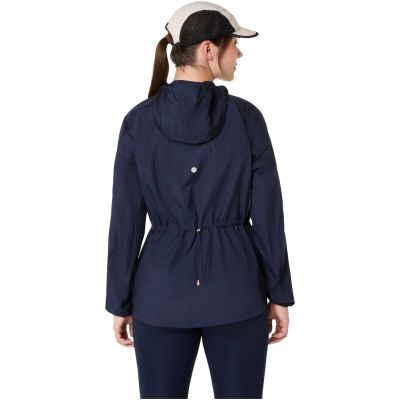 3. ASICS Road Packable Jacket 2012D076-400 Granatowe L