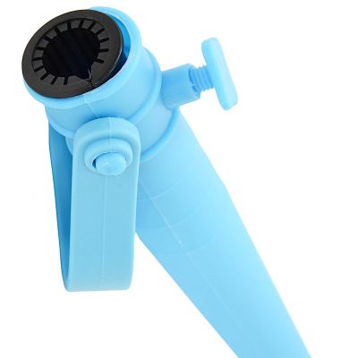 5. BAZA MOCOWANIE DO PARASOLA PLASTIKOWA WKRĘCANA 39CM NIEBIESKA