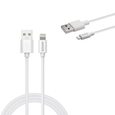 4. SAVIO KABEL USB-C DO LIGHTNING 2M CL-193