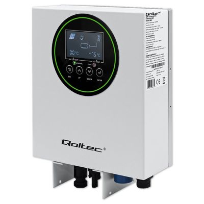 10. Qoltec Inwerter Przetwornica solarna do grzania wody ECO Solar Boost MPPT BYPASS LCD 3kW/4kW Wi-fi