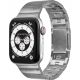 Bransoleta LAUT LINK 2.0 na Apple Watch 42 / 44 / 45 / 49 mm - srebrna