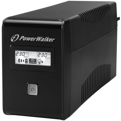 5. PowerWalker VI 850 LCD zasilacz UPS Technologia line-interactive 0,85 kVA 480 W