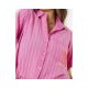 5. Koszulka damska RIP CURL Hotel Malibu Embroid Shirt różowa