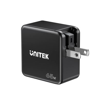 2. UNITEK ŁADOWARKA GAN, PD 65W 2X USB-C, USB-A