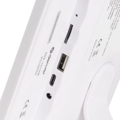 4. Cyfrowa ramka na zdjęcia Denver PFF-1012 Biała 25,6cm (10.1") Ekran dotykowy Wi-Fi