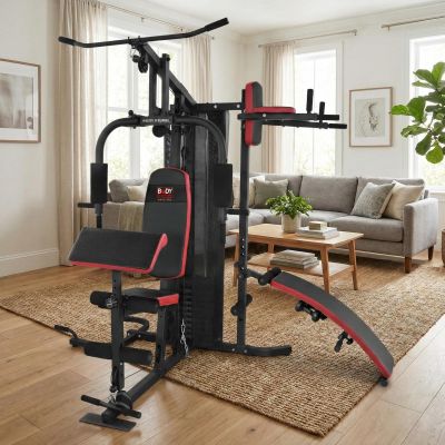 43. Atlas z ławką multigym PRO BMG 4700, stos 66kg