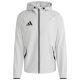 2. Kurtka męska adidas Tiro 26 Travel Windbreaker jasnoszara KD3336