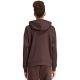 3. Bluza damska adidas Essentials 3-Stripes Full-Zip Fleece Hoodie brązowa KX0784