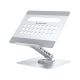 11. CONCEPTRONIC Uchwyt na laptopa ze stacją dokującą 7 w 1 srebrny