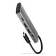 10. Axagon HMC-5G2 stacja dokująca USB 3.2 Gen 2 (3.1 Gen 2) Type-C Szary
