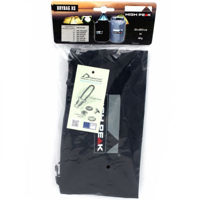 2. Worek żeglarski High Peak Drybag 4L XS czarny 32059