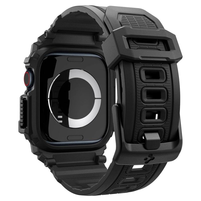 2. Etui z paskiem Spigen Rugged Armor Pro na Apple Watch 10 (42 mm) - czarne