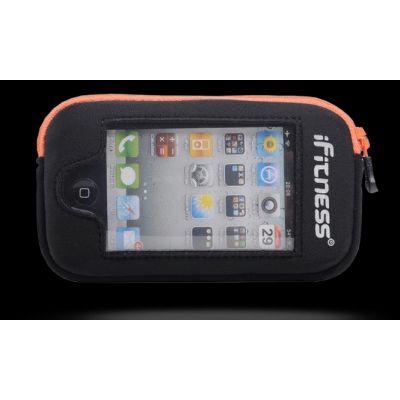3. iFitness Kieszeń Na iPhona OA ADP03 BLK/ORANGE IFIT-0198