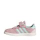 5. Buty dla dzieci adidas Breaknet Sleek różowo-miętowe JS0136