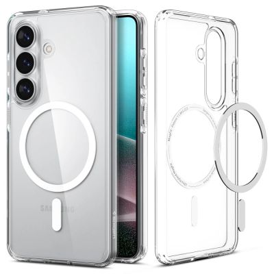 2. Etui Spigen Ultra Hybrid Mag MagSafe na Samsung Galaxy S26 - przezroczysto-białe