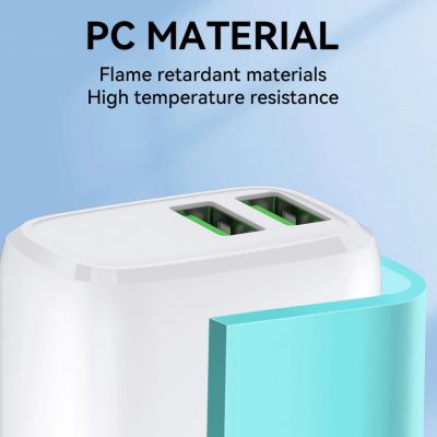 10. Ładowarka sieciowa Wozinsky CUWCW 2,4A 2 x USB-A - biała