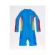 2. Kostium RIP CURL Boys 0-6 Mumma Lsl Uv Spring - niebieski