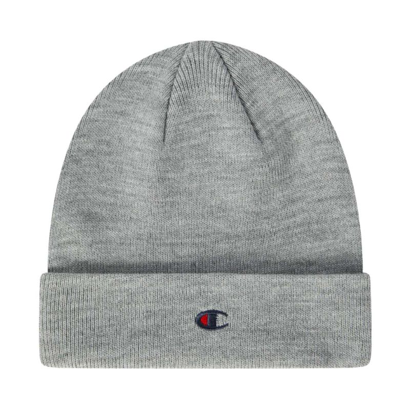4. Czapka Champion Beanie Cap szara 806065 EM021