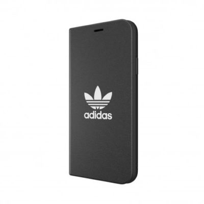 3. Etui Adidas OR Booklet Case Basic na iPhone 11 Pro Max - czarno-białe