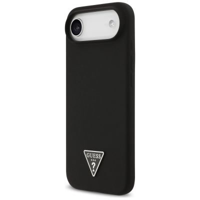 2. Etui Guess Silicone Triangle Logo MagSafe do iPhone 17 Air - czarne