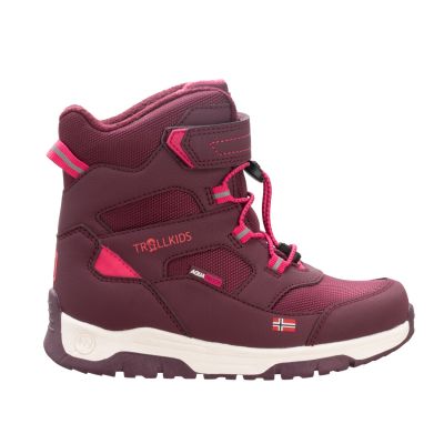 8. Wodoodporne buty zimowe Trollkids Kids Lofoten Winter Boots PRO dla chłopca/dziewczynki (672-419)