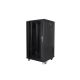 11. Szafa rack Lanberg FF01-6622-12B (22U; 19''; 1160 mm / 600mm / 600 mm; stojąca; Szklane; 800 kg; kolor czarny)
